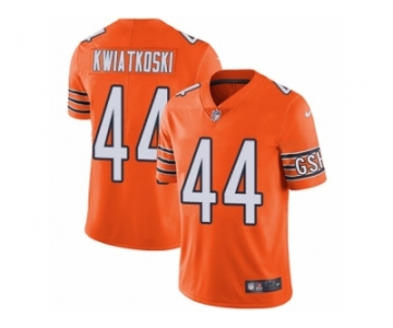 Youth Nike Chicago Bears #44 Nick Kwiatkoski Limited Orange Rush Vapor Untouchable NFL Jersey