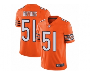 Youth Nike Chicago Bears #51 Dick Butkus Vapor Untouchable Limited Orange Rush NFL Jersey