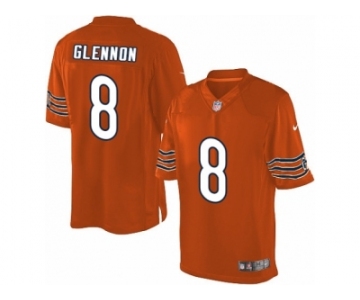 Youth Nike Chicago Bears #8 Mike Glennon Limited Orange Alternate NFL Jersey