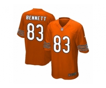 Youth Nike Chicago Bears #83 Martellus Bennett Orange Alternate NFL Jersey