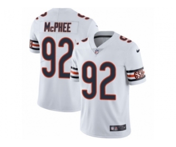 Youth Nike Chicago Bears #92 Pernell McPhee Vapor Untouchable Limited White NFL Jersey