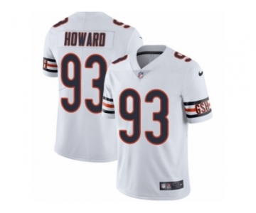 Youth Nike Chicago Bears #93 Jaye Howard Vapor Untouchable Limited White NFL Jersey