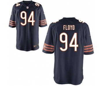 Youth Nike Chicago Bears #94 Leonard Floyd Navy Blue Team Color NFL Jersey