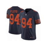 Youth Nike Chicago Bears #94 Leonard Floyd Vapor Untouchable Limited Navy Blue 1940s Throwback Alternate NFL Jersey