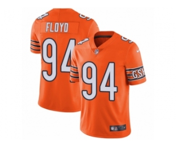 Youth Nike Chicago Bears #94 Leonard Floyd Vapor Untouchable Limited Orange Rush NFL Jersey