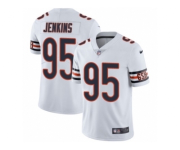 Youth Nike Chicago Bears #95 John Jenkins Vapor Untouchable Limited White NFL Jersey