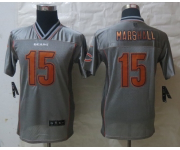 nike youth nfl jerseys chicago bears #15 brandon marshall grey[nike vapor]