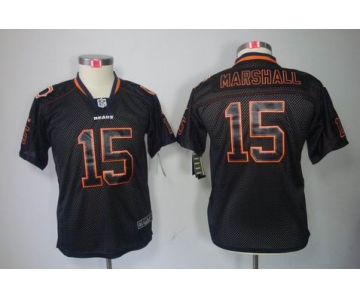 nike youth nfl jerseys chicago bears #15 marshall black[Elite lights out]