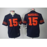 nike youth nfl jerseys chicago bears #15 marshall blue[nike limited orange number]