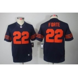 nike youth nfl jerseys chicago bears #22 matt forte blue[nike limited orange number]