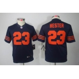 nike youth nfl jerseys chicago bears #23 hester blue[nike limited orange number]