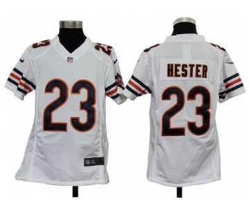 nike youth nfl jerseys chicago bears #23 hester white[nike]