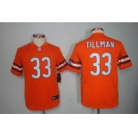 nike youth nfl jerseys chicago bears #33 tillman orange[nike]