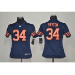 nike youth nfl jerseys chicago bears #34 payton m&n blue[nike]