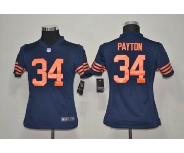 nike youth nfl jerseys chicago bears #34 payton m&n blue[nike]