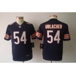 nike youth nfl jerseys chicago bears #54 urlacher blue[nike limited]