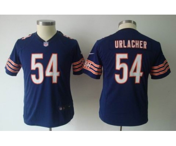 nike youth nfl jerseys chicago bears #54 urlacher blue[nike]