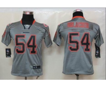 nike youth nfl jerseys chicago bears #54 urlacher grey[nike lights out]