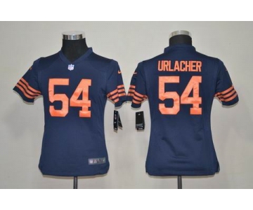 nike youth nfl jerseys chicago bears #54 urlacher m&n blue[nike]