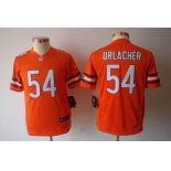 nike youth nfl jerseys chicago bears #54 urlacher orange[nike limited]