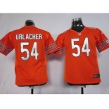 nike youth nfl jerseys chicago bears #54 urlacher orange[nike]