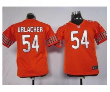 nike youth nfl jerseys chicago bears #54 urlacher orange[nike]