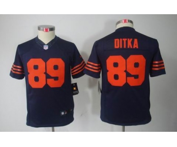 nike youth nfl jerseys chicago bears #89 mike ditka blue[nike limited orange number]