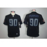 nike youth nfl jerseys chicago bears #90 peppers black[nike impact limited]