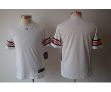 nike youth nfl jerseys chicago bears blank white[nike limited]