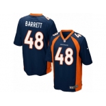 Men Nike Denver Broncos #48 Shaquil Barrett Game Navy Blue Alternate NFL Jersey