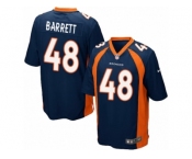 Men Nike Denver Broncos #48 Shaquil Barrett Game Navy Blue Alternate NFL Jersey