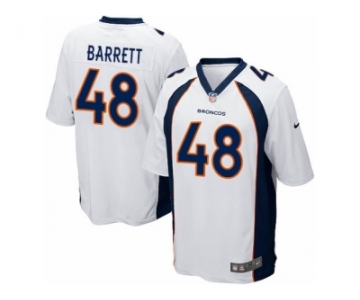 Men Nike Denver Broncos #48 Shaquil Barrett Game White NFL Jersey