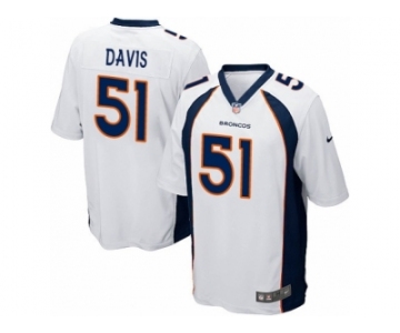 Men's Nike Denver Broncos #51 Todd Davis Game White NFL Jersey