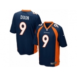 Men's Nike Denver Broncos #9 Riley Dixon Game Navy Blue Alternate NFL Jersey