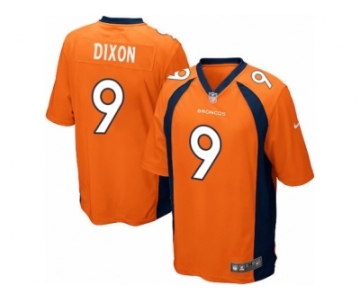 Men's Nike Denver Broncos #9 Riley Dixon Game Orange Team Color NFL Jersey