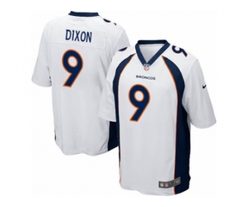 Men's Nike Denver Broncos #9 Riley Dixon Game White NFL Jersey