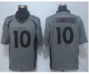 nike nfl jerseys denver broncos #10 sanders gray[game][sanders]