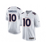 nike nfl jerseys denver broncos #10 sanders white[new game][sanders]