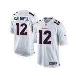 nike nfl jerseys denver broncos #12 caldwell white[new game][caldwell]