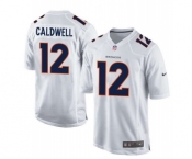 nike nfl jerseys denver broncos #12 caldwell white[new game][caldwell]