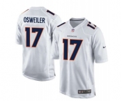 nike nfl jerseys denver broncos #17 osweiler white[new game]