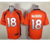 nike nfl jerseys denver broncos #18 manning orange[game]