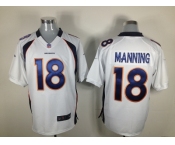 nike nfl jerseys denver broncos #18 manning white[game]