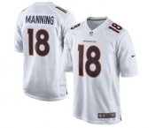 nike nfl jerseys denver broncos #18 peyton manning white[new game]