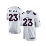 nike nfl jerseys denver broncos #23 ronnie hillman white[new game][hillman]