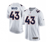 nike nfl jerseys denver broncos #43 ward white[new game]