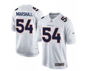 nike nfl jerseys denver broncos #54 brandon marshall white[new game]