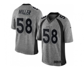 nike nfl jerseys denver broncos #58 miller gray[game]