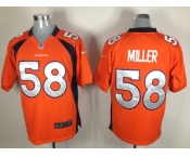 nike nfl jerseys denver broncos #58 miller orange[game]