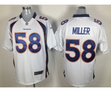 nike nfl jerseys denver broncos #58 miller white[game]